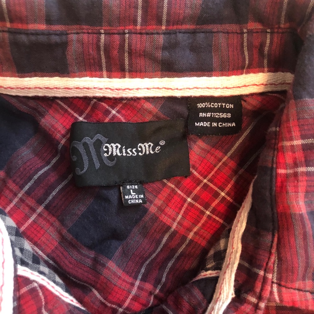 Miss Me Oversized Flannel